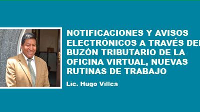 NOTIFICACIONES Y AVISOS ELECTRÓNICOS A TRAVÉS DEL BUZÓN TRIBUTARIO DE LA OFICINA VIRTUAL