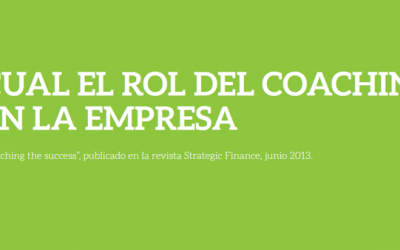 CUAL EL ROL DEL COACHING EN LA EMPRESA