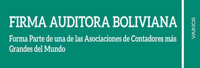 FIRMA AUDITORA BOLIVIANA